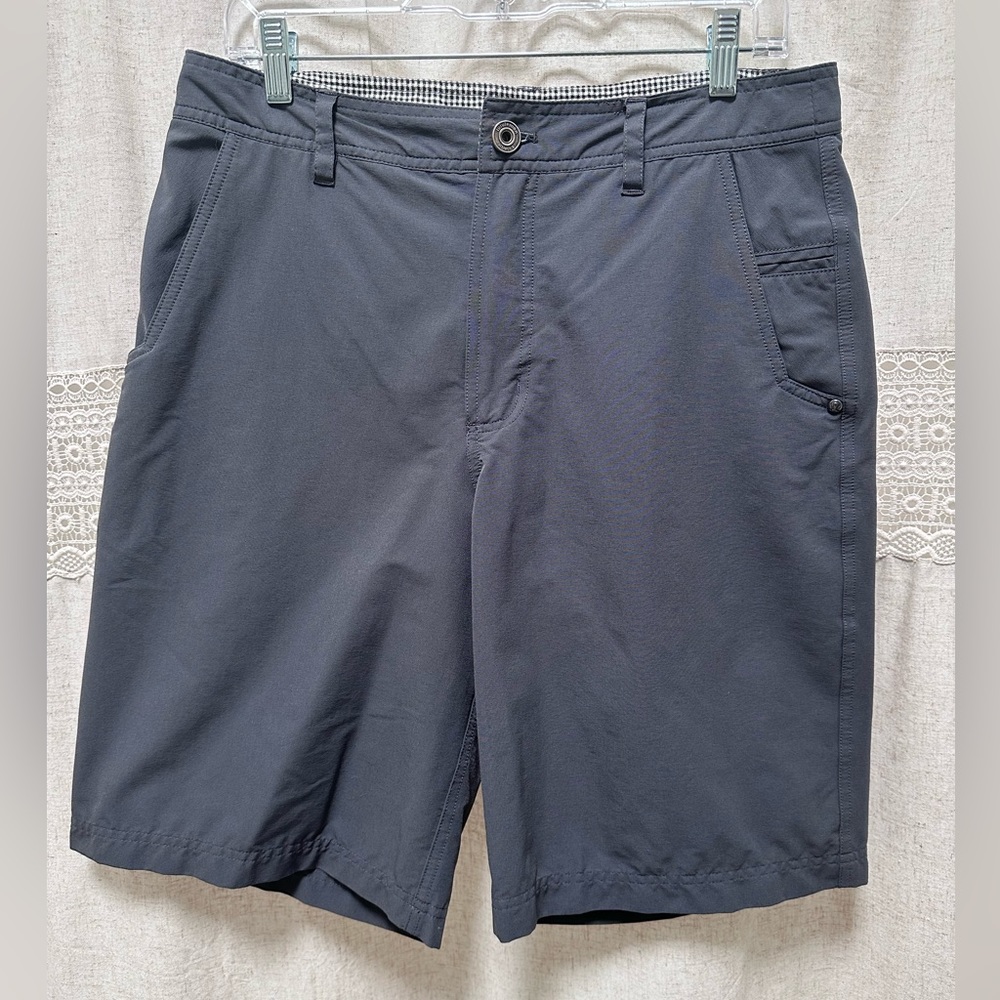 Lululemon Mens Classic Fit Shorts - Grey Size 34